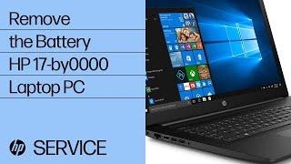 Remove the Battery  HP 17-by0000 Laptop PC  HP