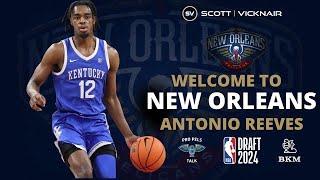 New Orleans Pelicans Trade Up And Select Antonio Reeves  A Perfect Fit With Zion Williamson
