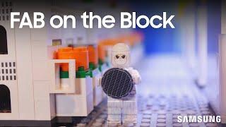 Samsung Semiconductor Factory Made with Blocks - Special Clean Room  Stop Motion