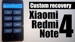 Install custom recovery on Redmi Note 4  TWRP