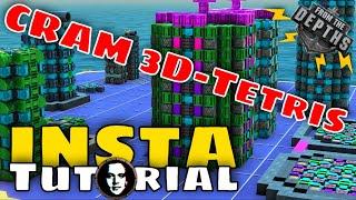 From The Depths INSTANT Tutorial CRAM Cannon 3D Tetris