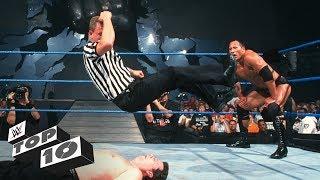 When referees fight back - WWE Top 10