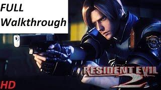 Resident Evil 2 1998 Walkthrough  Complete Game 【HD】