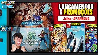 ONE PIECE SNK vs Capcom e Promos da Evo l Lançamentos e Promoções Julho 4