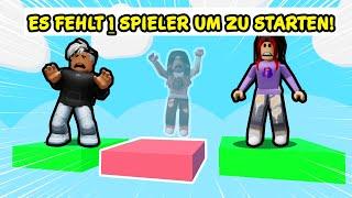 Roblox Obby ABER MAN MUSS ALLES MIT 3 SPIELERN SCHAFFEN