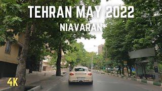 TEHRAN SPRING 2022 4K - Niavaran Neighborhood منطقه نیاوران