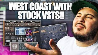 Making a West Coast Beat ONLY Using Stock Plugins in Fl Studio