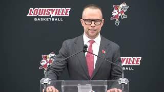 Pat Kelsey Louisville Introductory Press Conference 3-28-2024