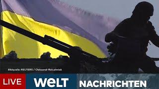 UKRAINE-KRIEG  Milliarden für Kiew Deutschland stockt Waffen-Hilfe massiv auf  WELT STREAM