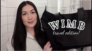 WHATS IN MY BAG TRAVEL EDITION  Mimi Le