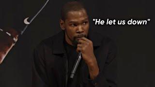 Kevin Durant Gets UPSET At Kyrie Irving For Requesting A Trade