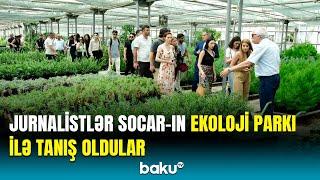 SOCAR-ın ekoloji parkına mediatur təşkil olundu  Orxan Hüseynovdan açıqlama