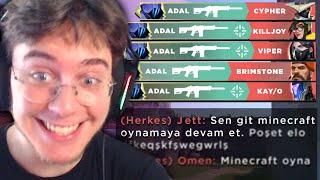 Sen Git Minecraft Oyna Sadece  Valorant Eğlenceli Anlar