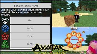 Avatar The Last Airbender AddonMods For Minecraft PE 1.19+