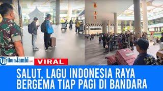 Merinding Setiap Pagi Bergema Lagu Indonesia Raya di Bandara YIA