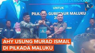 FULL AHY Usung Murad Ismail dan Michael Wattimena Maju di Pilkada Maluku 2024