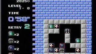 Puzznic - NES Gameplay