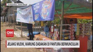 Jelang Mudik Warung Dadakan Di Pantura Bermunculan