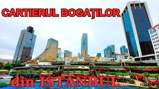 Cartierul bogaților din Istanbul. Am trecut cu trenul Marmaray pe sub Bosfor ca să ajung aici