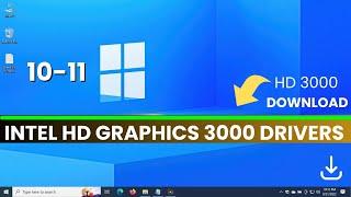 How to Update IntelR HD Graphics 3000 Driver on Windows 1011