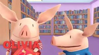 Olivia Goes to the Library  Olivia the Pig  Full Episode