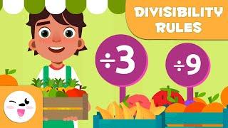 DIVISIBILITY RULES for Kids      Dividing by 3 and 9 - Episode 2