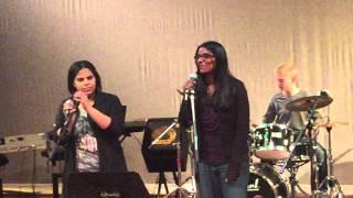 Aparna performing at Amstelveen Music School - 2nd song