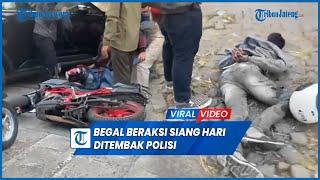 Viral Begal di Malang Beraksi Siang Hari ditembak Polisi