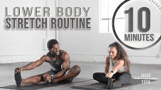10 Minute Lower Body Stretch Routine For Tight Hamstrings & Hip Flexors