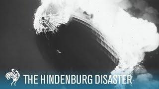 Hindenburg Disaster Real Zeppelin Explosion Footage 1937  British Pathé