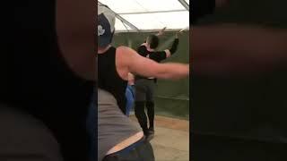 Finan - Fight training  The Last Kingdom - Behind the scenes