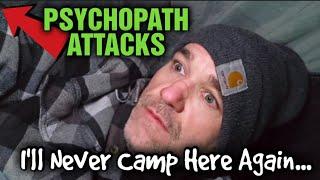 THE SCARIEST NIGHT OF MY LIFE  ATTACKED WHILE CAMPING DEEP IN THE WOODS