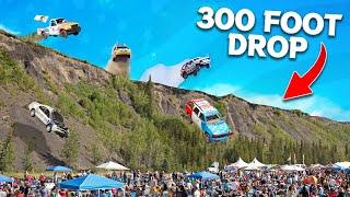 The Alaskan 4th of July CAR LAUNCH - 300ft Extreme Jumps