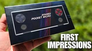 AYANEO Pocket Micro Premium Hardware on a Budget First Look