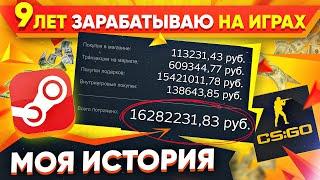 Потратил 15 МИЛЛИОНОВ на ИГРЫ  Как я 9 Лет Зарабатываю на Играх - Моя История с Нуля до Миллионов