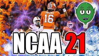 Madden 21 Mod College Football Clemson Miami Trevor Lawrence Gameplay CT Turtle NCAA 21 Tigers EA PC