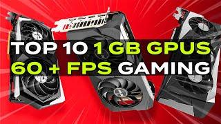 Top 10 Best 1 GB Graphics Cards For 1080p 60 FPS Gaming  Best 1 GB GPUs  Best Graphics Cards