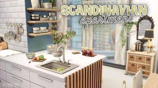 Скандинавская квартира│Строительство│Scandinavian apartment│SpeedBuild│NO CC The Sims 4