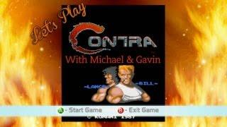 Lets Play Contra With Michael & Gavin  Rooster Teeth