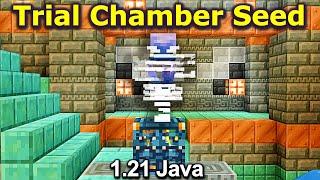 Best Minecraft TRIAL CHAMBER SEED 1.21 Java Seeds Minecraft 1.21 Java