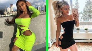 SEXY GIRLS IN HOT TIGHT BODYCON DRESSES 3