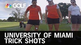 Miami Trick Shots  Golf Channel