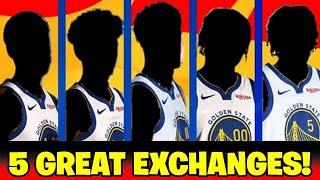 URGENT WARRIORS SHOCK THE NBA WITH 5 EXPLOSIVE TRADES LATEST NEWS FROM GOLDEN STATE WORRIORS