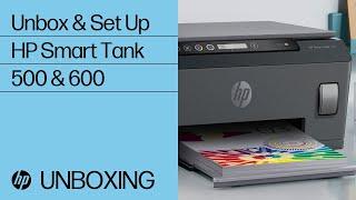 Unbox and Set Up the HP Smart Tank 500 and 600 Printer Series  HP Smart Tank  HP Support