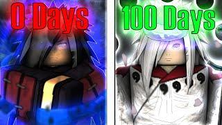 Spending 100 Days as Sage of Six Paths Madara in Shindo Life.. Roblox
