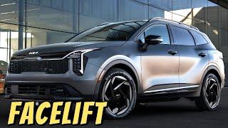 The 2025 KIA Sportage Facelift - New Style & Interior Updated