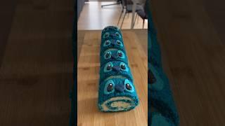 Stitch Cake Roll  #cake #stitch #stitchcake #liloandstitch #trendingshorts #foodtrend #dessert