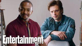 Anthony Mackie & Sebastian Stan Give Their Best Captain America Impression  Entertainment Weekly