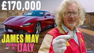 James May Visits the Ferrari Factory and Test Drives a Ferrari Roma  James May Our Man in Italy