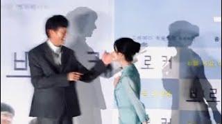 IU and Gang Dongwon Interaction at Cannes Film Festival Promoting Broker Movie